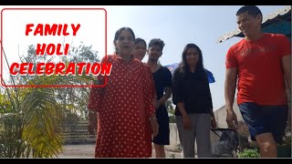 HOLI SPECIAL VLOG WITH FAMILY [upl. by Gosselin]