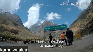 Road trip to Mana the last Indian village  rishikesh  joshimath  auli Part 1 [upl. by Yate947]