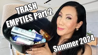 THESE PRODUCTS ARE TRASH  Beauty Empties and Reviews Part 2  Summer 2024 [upl. by Tuckie]