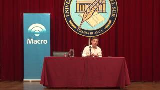 Claudio Fantini  Charla sobre medio oriente  18914  UNS [upl. by Niamert696]