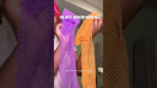 The Best African Wash Net  Evolvan Glow skincare bodycare exfoliatingscrub [upl. by Trager]