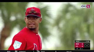 Washington Nationals vs St Louis Cardinals Spring Training Game 42419 [upl. by Nnaesor]