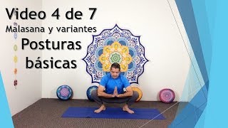 Práctica de Yoga  Malasana y variantes  Video 4 de 7  Secuencia de preparación [upl. by Brunhilda]