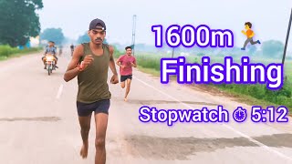 1600m finishing stopwatch time 512 fast [upl. by Gathard986]