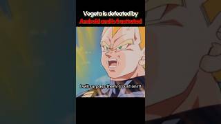 Vegeta is defeated by Androids and is frustrated  Dragon Ball Z [upl. by Atteynad]