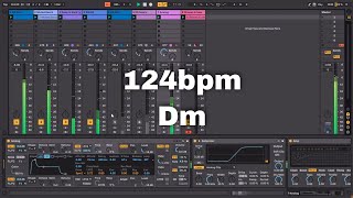 Ableton Live  Polymeter Techno Analog  Workflow amp Live Act  250319 [upl. by Brackett160]