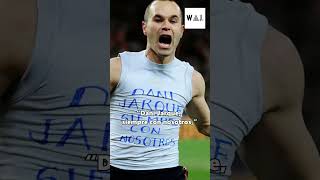 Andrés Iniesta’s TRIBUTE to a RIVAL in 2010 World Cup final [upl. by Rena]