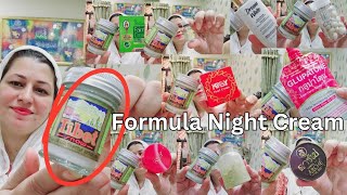 Formula Night Cream With Tibbat Snow Cream Formula Night Cream Scret Ingredients [upl. by Terrel]