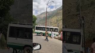 Skilled drive by HRTC Buses  HimachalPradesh HRTC Shimla Manali Sarahan Kullu Spiti [upl. by Yttiy]