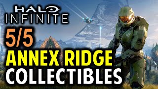 Annex Ridge All Collectibles Audio Logs amp Spartan Core Location  Halo Infinite [upl. by Yehsa969]