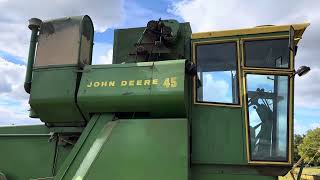 John Deere 45 Combine [upl. by Willamina454]