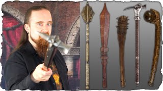 The Pros amp Cons of Bludgeons Maces Hammers Sticks Etc [upl. by Rehposirhc22]