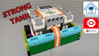 EV3 Tank Lego Mindstorm Robot Car Design With Steps houseofrobots lego legomindstorms [upl. by Arnoldo]