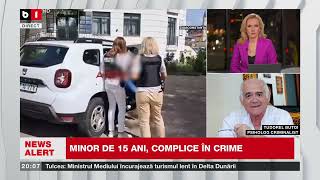 TUDOREL BUTOI PSIHOLOG CRIMINALIST DESPRE CRIMELE DE LA CONSTANȚA Știri B1TV 10 sept 2024 [upl. by Rot113]