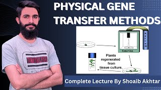 Physical Gene Transfer Method Complete Lecture By Shoaib Akhtar [upl. by Twitt]