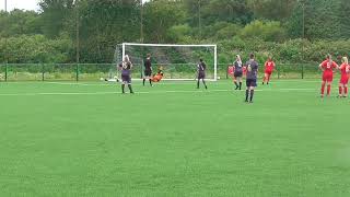 Lisa Costain scores for Isle of Man v Lionesses Supporters Club 02 14 July 2024 [upl. by Eldin]