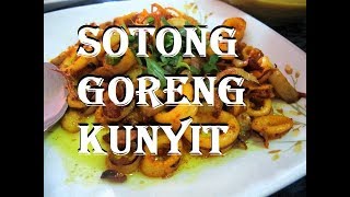 Resepi Sotong Goreng Kunyit [upl. by Poliard]