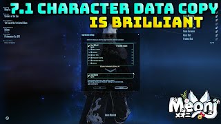 FFXIV Easily Copy Character Settings To Alts  71 Feature [upl. by Ailin]