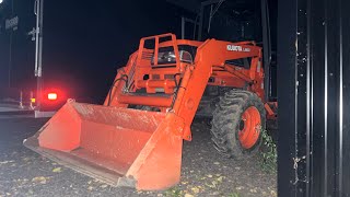 Doing some tractor work in our new trail￼ [upl. by Norbel]