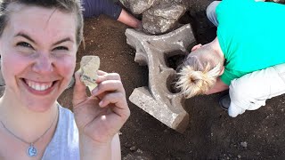 Archaeologists dig a medieval palace in Bishop Middleham [upl. by Carter]