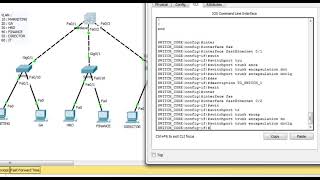 BASIC CONFIGURATION VLAN INTERVLAN ROUTING VTP DHCP MULTILAYER SWITCH [upl. by Atinev]