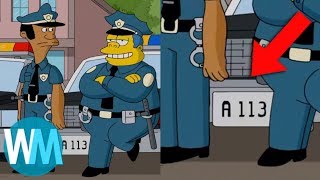 TOP 10 des DÉTAILS CACHÉS incroyables dans LES SIMPSON [upl. by Fidelis]