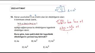 2022 AYT BİYOLOJİ SORULARI VE ÇÖZÜMLERİ Çıkmış sorular [upl. by Matelda]