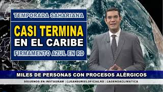 Viernes 13 septiembre  Fin de semana con más períodos lluviosos en RD [upl. by Tehr]