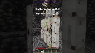 Shorts  El Wither de Java en Minecraft 🗿  minecraft minecraftmeme wither Short [upl. by Berry]