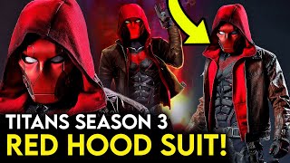 WOW Lets Talk About The RED HOOD Suit Reveal For Titans Season 3 [upl. by Wendolyn]