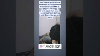 Instrumentassisted soft tissue mobilization is a physical therapy technique physiotherapy physio [upl. by Akamahs]