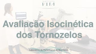 Avaliação Isocinética dos Tornozelos [upl. by Ollehto]