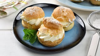 Choux a la creme cu vanilie CC Eng Sub  JamilaCuisine [upl. by Edijabab]