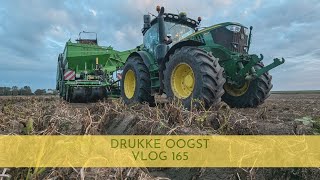 drukke oogst vlog 165 [upl. by Aisekal]