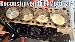 Rebuilding My Toyota Tacoma 2RZ Engine [upl. by Alameda]