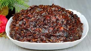 শুকনো বরইয়ের টক ঝাল মিষ্টি আচার রেসেপি  Boroi Achar  Plum Pickle Recipe [upl. by Opportina]