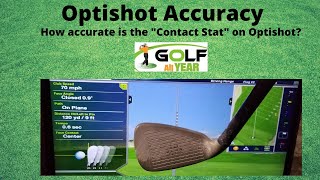 Optishot Accuracy  How accurate is the quotContact Statquot on Optishot [upl. by Christiano]