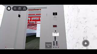 Kone Ecodisc Traction Elevator At Kedron Shopping Center Roblox [upl. by Ocnarfnaig]