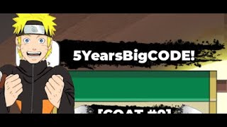 New Codes RELL Games 5 Years Anniversary New BIG CODES SOON  Shindo Life [upl. by Ynehteb342]