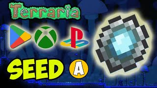 Terraria how to get MAGIC MIRROR fast SEED for 14495 Android XBOX One PS 4 [upl. by Tad]