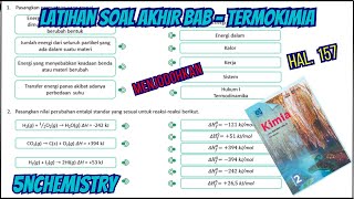 Latihan Soal Akhir Bab TERMOKIMIA  Menjodohkan  Grafindo [upl. by Noonberg]