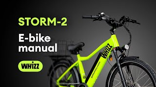 Check out Storm 2 ebike manual 🔥 Ride strong with Whizz [upl. by Enyalb]