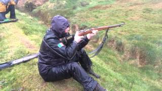 Shooting my Carl Gustav Swedish Mauser 65x55 at 200y sitting [upl. by Magdalena]