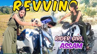 Bike Revving In Open Home  Bike RPM  Xtreme Biker Girl [upl. by Aital159]