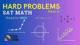 Mastering SAT Math From Hard Problems to High Scores  Part 4 [upl. by Akino]