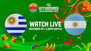 Uruguay v Argentina  Full Basketball Game  South American U17 Womens Championship 2023 [upl. by Gilbertine]