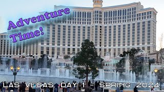 Adventure Time Las Vegas Day 1  Getting there is Half the Fun [upl. by Nnylaf]