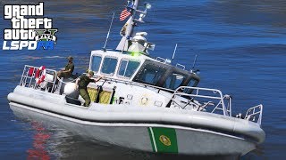 GTA 5 LSPDFR Coastal Callouts Los Santos County Sheriff Marine Unit Enforcing Laws On The Alamo Sea [upl. by Tocs]