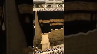 Kaaba cloth change MashAllah youtubeshorts islamicBeautifulislamicstatus love [upl. by Nylrahs]