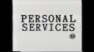 Personal Services 1987  VHS Teaser Trailer A Roadshow Home Video [upl. by Klinger]